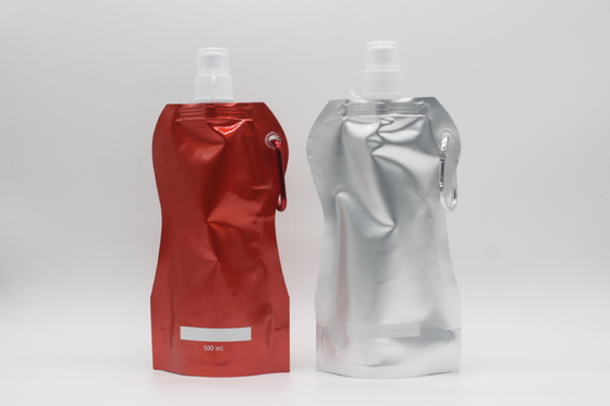 購入 パーソナライズされたサイズ 500ml 噴出液体 スタンドアップポケット PET PE 塗り紙印刷表面 online manufacture
