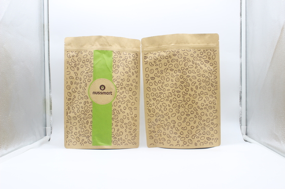 購入 カーフ紙 スタンドアップポック リサイクル可能 生物分解可能 コーヒー茶用 online manufacture