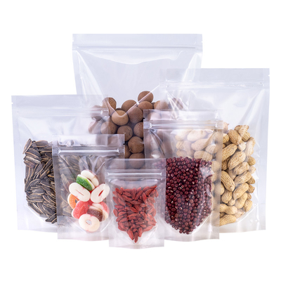 購入 透明 スタンドアップ マイラー バッグ 食品 透明 再閉塞可能なジップロック バッグ online manufacture
