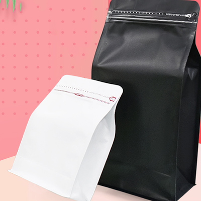 購入 カスタム 八面シール 平底コーヒーバッグ 250g 500g 1000g バルブ付き online manufacture