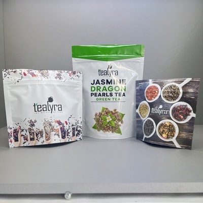 購入 臭いの証拠は袋の上のマイラーの立場をファスナーを絞める茶包装袋を印刷した online manufacture