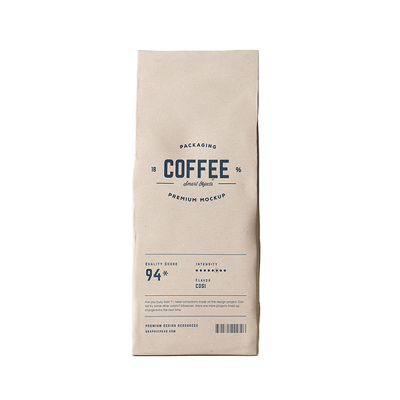 購入 生物分解性コーヒー包装袋 再閉錠可能なロック ザイパー付き包装 online manufacture