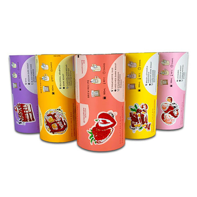 購入 食品包装のフィルム ロールを薄板にしたBOPPのアルミ ホイルの金属で処理された磨き粉ロールをヒート シールしなさい online manufacture