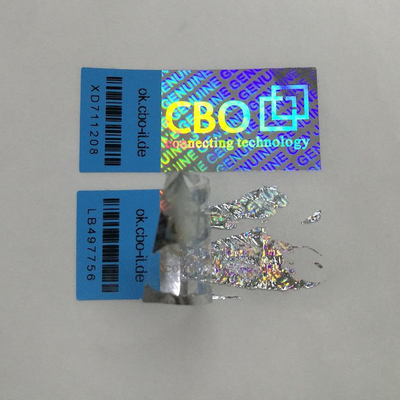 購入 オフセット印刷 セキュリティステッカー ラベル カスタマイズされた 改ざん防止 ラベル online manufacture
