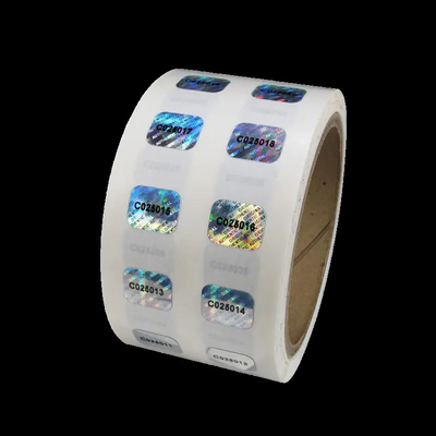 購入 紫外線耐性ホログラムビニールステッカー紙 防犯ステッカー online manufacture