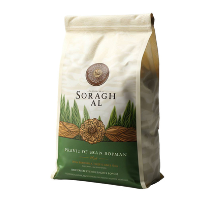 購入 オーダーメイド エコフレンドリー 印刷 立立茶袋 500G 1kg クラフト紙 リサイクル 茶袋 生物分解 紙袋 online manufacture