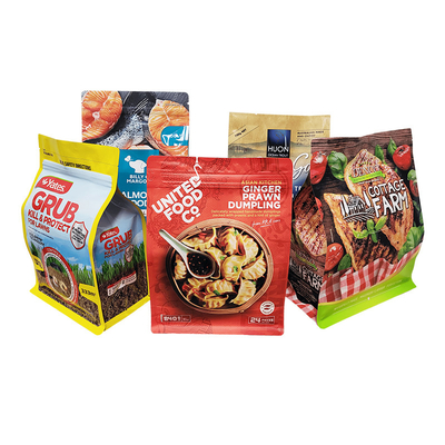 購入 8 サイドシール カフェバッグ アルミ製紙シッパーロックバッグ フラットボトム 食品用クラフト紙 online manufacture