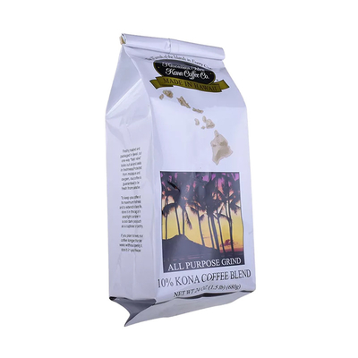 購入 熱封印 マット 黒 立立 Ziplock プラスチック袋 1kg カフェサイド Gueest 底 カフェバッグ online manufacture