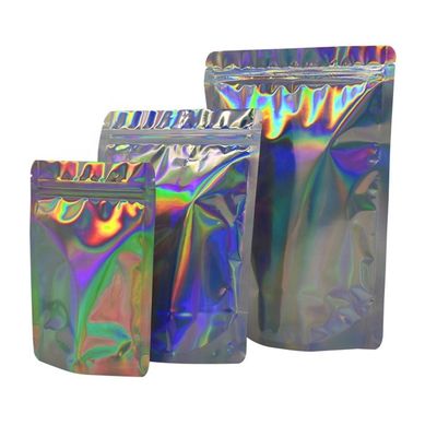 購入 VMPET ホログラフィック スタンドアップ ポッチ 生物分解性 アルミホイル ポッチ online manufacture