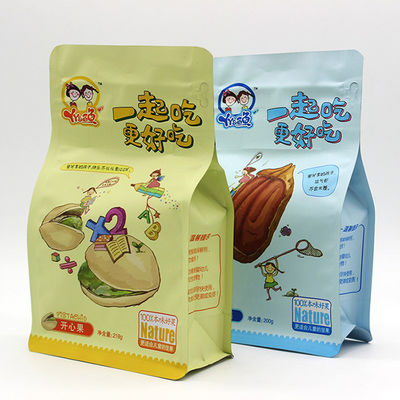 購入 リサイクル可能 200g 平底袋 MOPP 食品グレードのジップロック袋 online manufacture