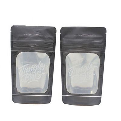 購入 ODM ポケットを通して見る 閉められるスナック スタンドアップ ポケット 黒 SGS online manufacture