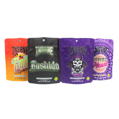 3.5g 臭いを防ぐマイラー袋 柔らかい触覚のプラスチック 食用品 包装 ドイパック