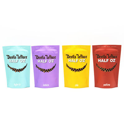 デジタル印刷 フロースト アルミ製 マイラーバッグ 雑草 / エネルギーバージッパー マイラーバッグ