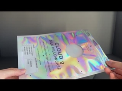 プラスチック レーザー光線写真袋3のサイド バッグのホログラムのフィルムは包装の袋を袋に入れる