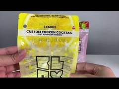 ジュース習慣のための包装アルコール飲料の袋の透明なdoypack