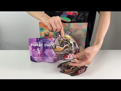 習慣はgummiesのクッキーのスタンドアップ式の袋についてはマイラーの包装袋を通って見る