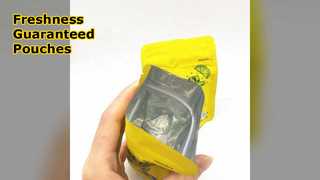 ホイルスタンドアップパウチジッパー包装