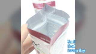 防臭バッグカスタムプリントスタンドアップポーチ